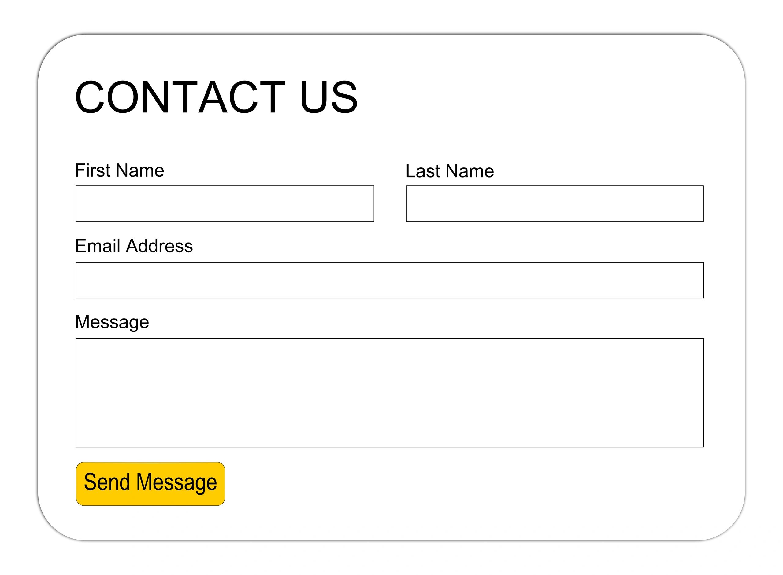 Modern cannabis contact form